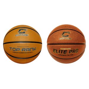 Cipton Basketball, Indoor and Outdoor Basketball, Basketball Pump Included, Official Size Composite Leather Basketballs