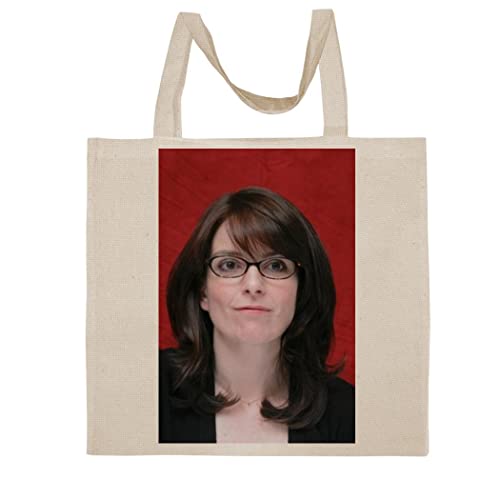 Tina Fey - A Nice Graphic Cotton Canvas Tote Bag FCA #FCAG615987