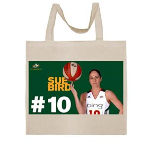 fc carino sue bird - a nice graphic cotton canvas tote bag fca #fcag340935