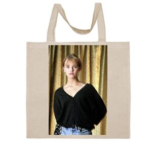 FC Carino Vanessa Paradis - A Nice Graphic Cotton Canvas Tote Bag FCA #FCAG438627