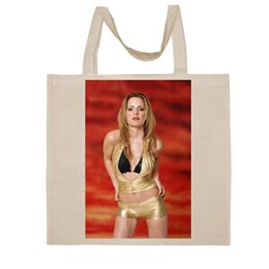 FC Carino Emma Caulfield - A Nice Graphic Cotton Canvas Tote Bag FCA #FCAG395997