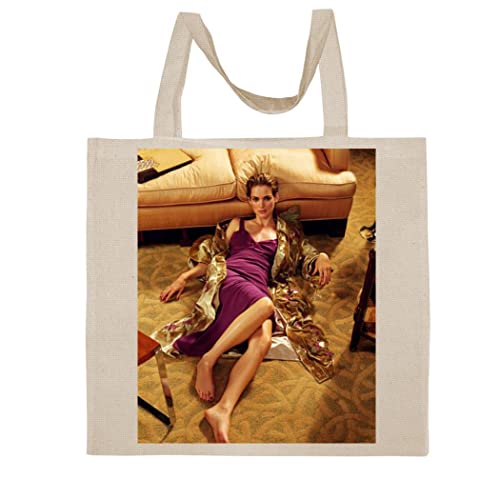 FC Carino Winona Ryder - A Nice Graphic Cotton Canvas Tote Bag FCA #FCAG419056