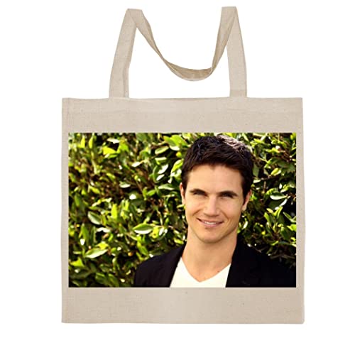 FC Carino Robbie Amell - A Nice Graphic Cotton Canvas Tote Bag FCA #FCAG674210