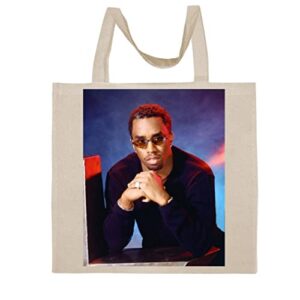 fc carino p diddy - a nice graphic cotton canvas tote bag fca #fcag538244