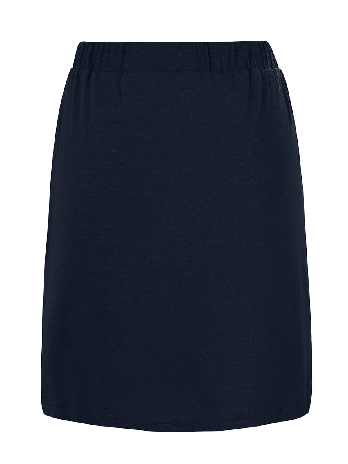 Century Star Tennis Skirts for Women with Pockets Golf Knee Length Skorts Athletic Sports Drawstring Waist Skirts with Shorts 06 Navy Blue X-Large