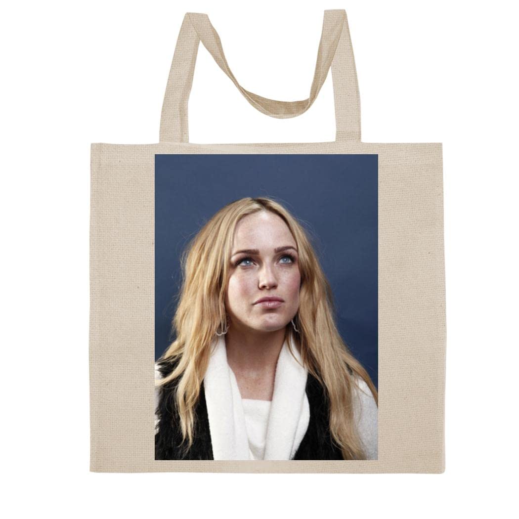 FC Carino Caity Lotz - A Nice Graphic Cotton Canvas Tote Bag FCA #FCAG655360