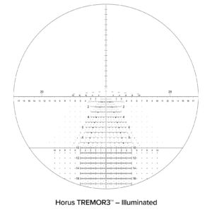 NIGHTFORCE ATACR 7-35x56mm F1 34mm Tube Precise Illuminated First Focal Plane Dark Earth Hunting Gun Scope, Horus TREMOR3 - Illuminated, C662