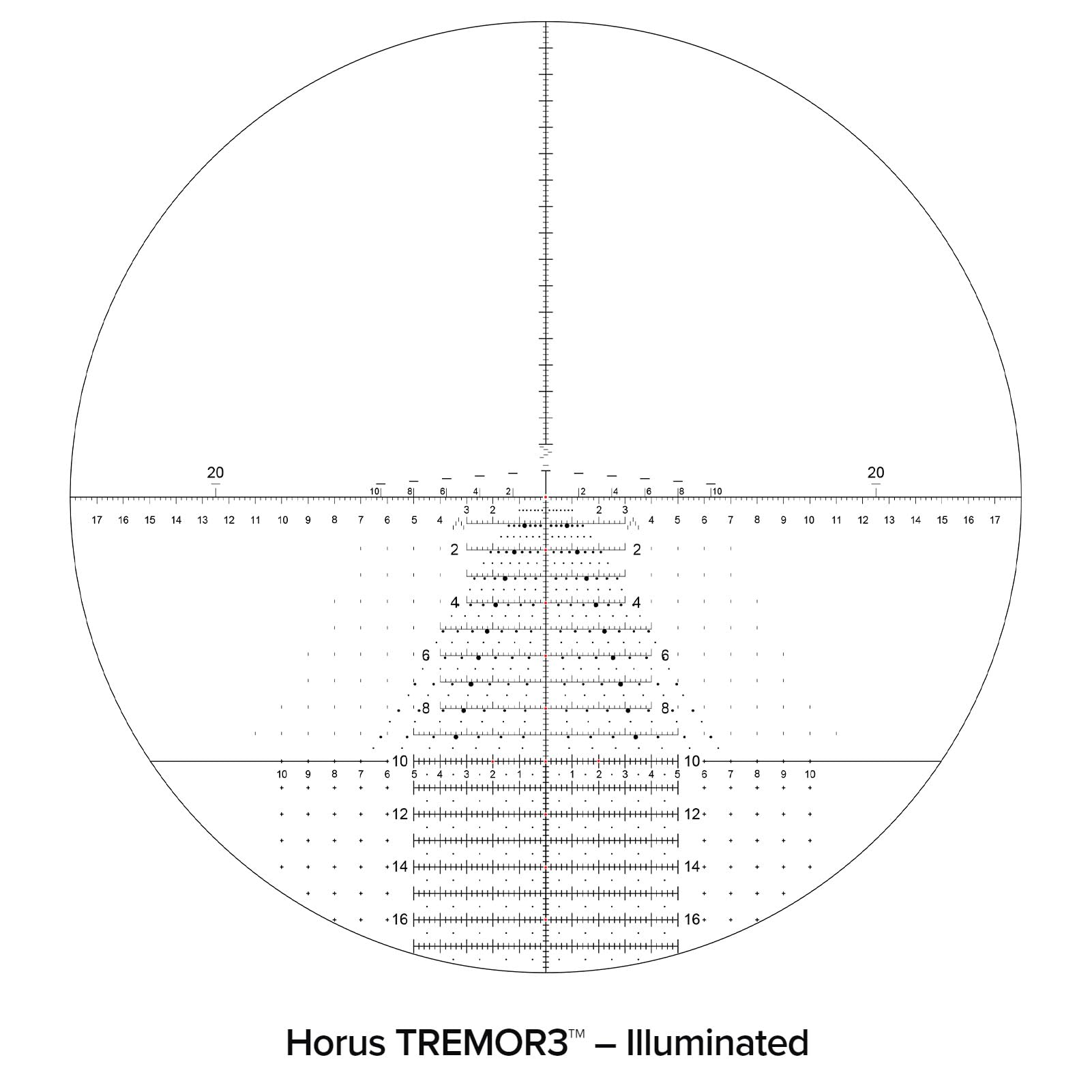 NIGHTFORCE ATACR 7-35x56mm F1 34mm Tube Precise Illuminated First Focal Plane Dark Earth Hunting Gun Scope, Horus TREMOR3 - Illuminated, C662