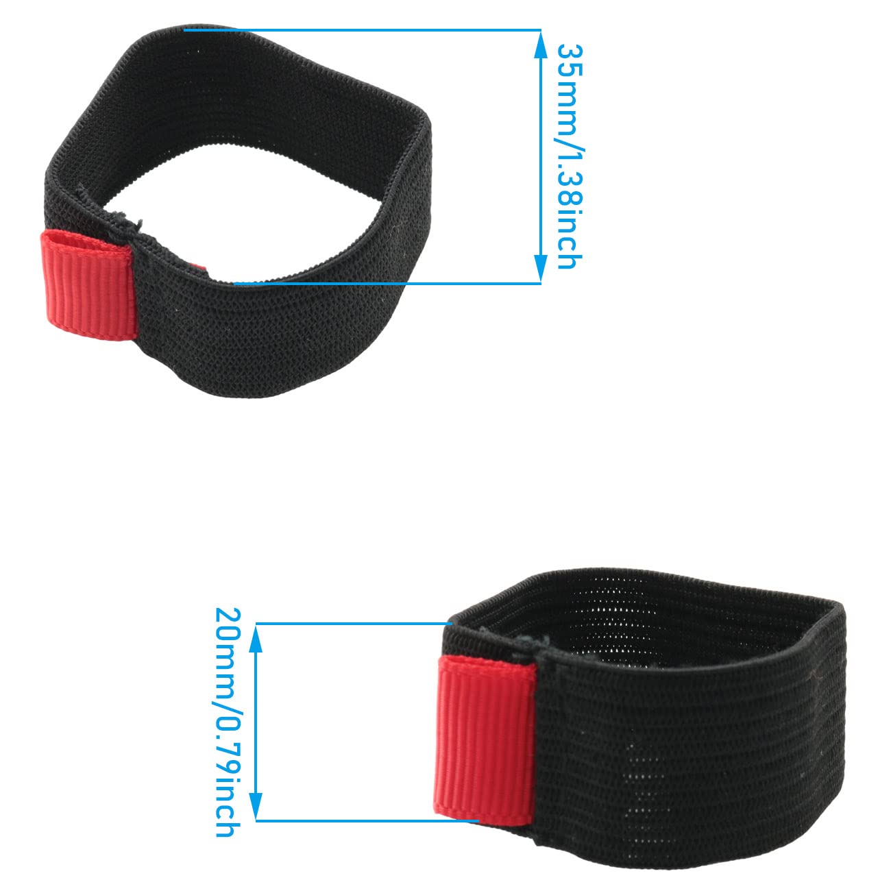 Fishing Spool Belt WHYHKJ 4pcs Nylon Elastic Fishing Spool Belt Reel Protection Belt Band Fishing Reel Accessories M Size Outdoor Fishing Equipment Tools