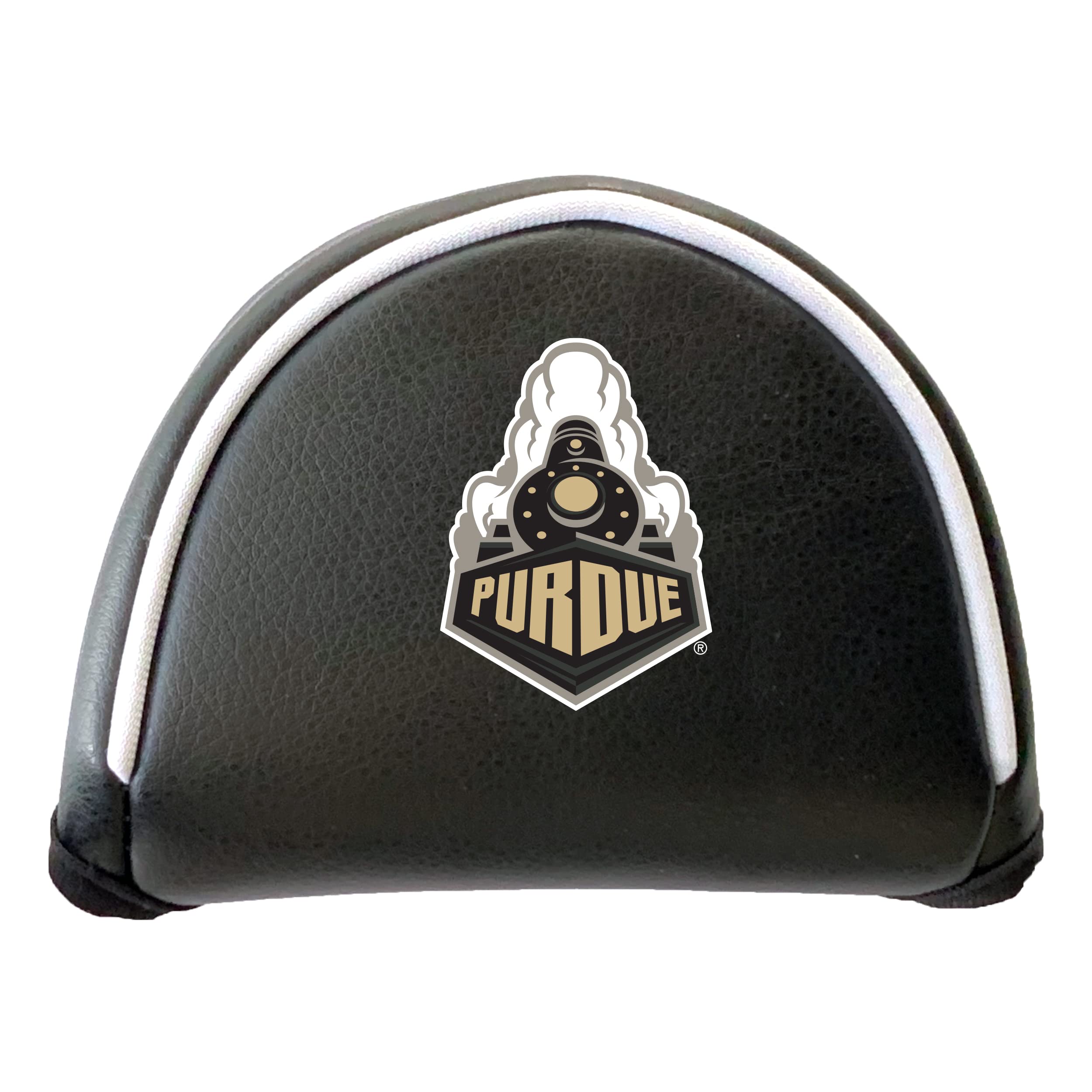 Team Golf NCAA Purdue Putter Cover - Mallet (Color) - Printed Team Golf NCAA Putter Cover - Mallet Printed, Fits Most Mallet Putters, Easily Slips on and Secures with Velcro Closure