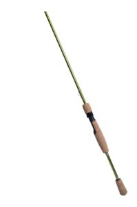 acc crappie stix green series 7'6" spinning rod med 2 pieces