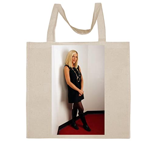 FC Carino Tori Spelling - A Nice Graphic Cotton Canvas Tote Bag FCA #FCAG412284