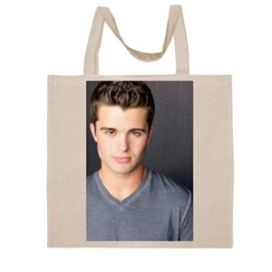 FC Carino Spencer Boldman - A Nice Graphic Cotton Canvas Tote Bag FCA #FCAG773137