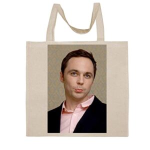 fc carino jim parsons - a nice graphic cotton canvas tote bag fca #fcag681306