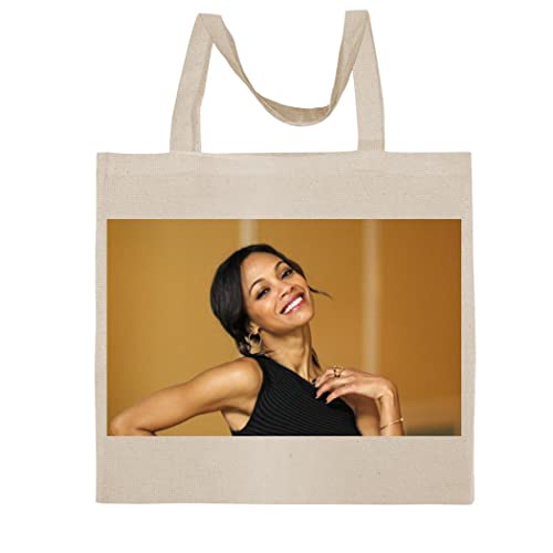 FC Carino Zoe Saldana - A Nice Graphic Cotton Canvas Tote Bag FCA #FCAG710228