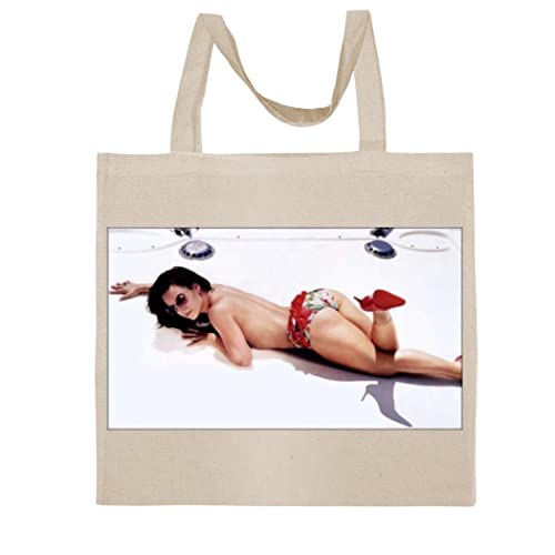 Jenna Von Oy - A Nice Graphic Cotton Canvas Tote Bag FCA #FCAG24851