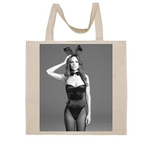 FC Carino Hilary Swank - A Nice Graphic Cotton Canvas Tote Bag FCA #FCAG247710