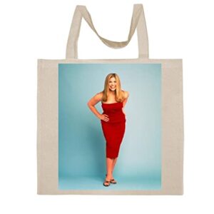 danielle fishel - a nice graphic cotton canvas tote bag fca #fcag40324