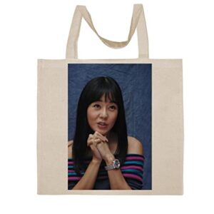 fc carino yunjin kim - a nice graphic cotton canvas tote bag fca #fcag417109