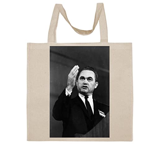 FC Carino George Wallace - A Nice Graphic Cotton Canvas Tote Bag FCA #FCAG720407