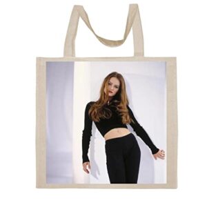 FC Carino Vanessa Paradis - A Nice Graphic Cotton Canvas Tote Bag FCA #FCAG1605090