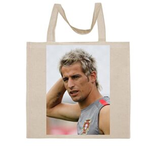 fc carino fabio coentrao - a nice graphic cotton canvas tote bag fca #fcag699041