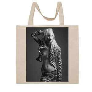 FC Carino Sasha Pivovarova - A Nice Graphic Cotton Canvas Tote Bag FCA #FCAG468686