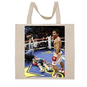 fc carino manny pacquiao - a nice graphic cotton canvas tote bag fca #fcag317889