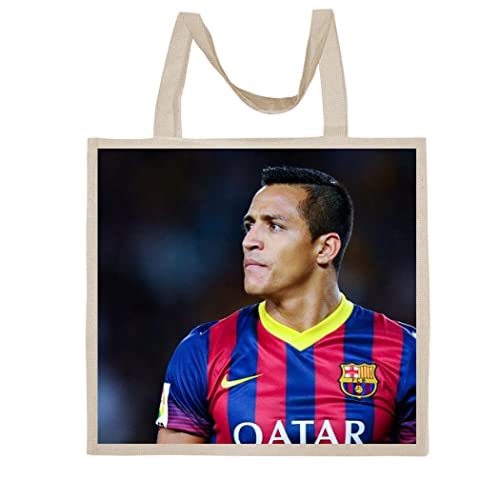 FC Carino Alexis Sanchez - A Nice Graphic Cotton Canvas Tote Bag FCA #FCAG702784