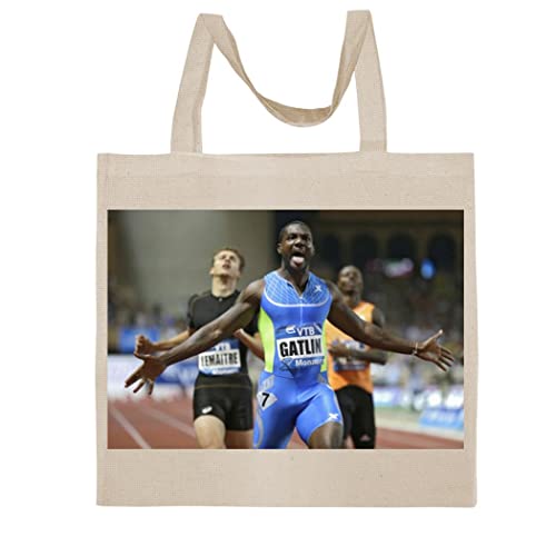 FC Carino Justin Gatlin - A Nice Graphic Cotton Canvas Tote Bag FCA #FCAG769325