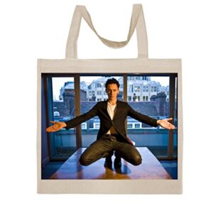 fc carino tom hiddleston - a nice graphic cotton canvas tote bag fca #fcag525643