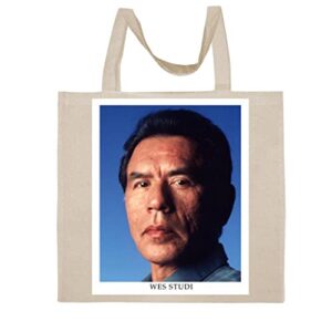 FC Carino Wes Studi - A Nice Graphic Cotton Canvas Tote Bag FCA #FCAG770386