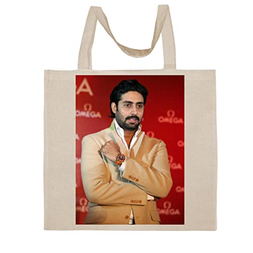 FC Carino Abhishek Bachchan - A Nice Graphic Cotton Canvas Tote Bag FCA #FCAG334108