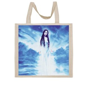 fc carino sarah brightman - a nice graphic cotton canvas tote bag fca #fcag426100