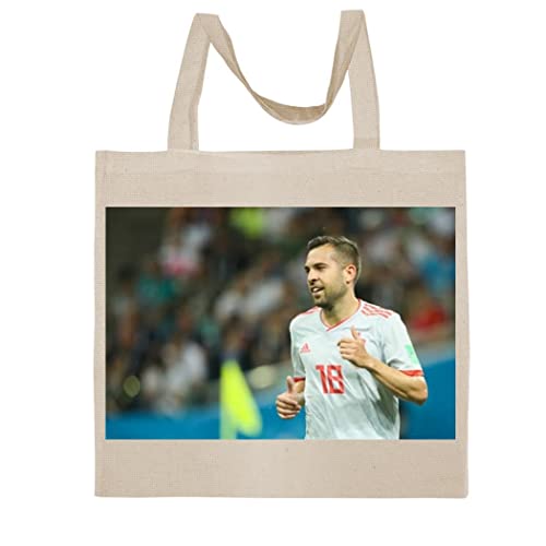 FC Carino Jordi Alba - A Nice Graphic Cotton Canvas Tote Bag FCA #FCAG1586251