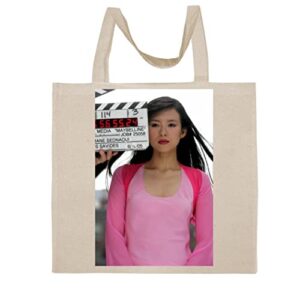 fc carino zhang ziyi - a nice graphic cotton canvas tote bag fca #fcag413918