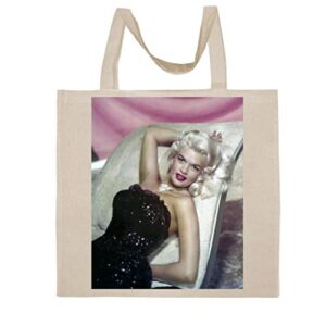 FC Carino Jayne Mansfield - A Nice Graphic Cotton Canvas Tote Bag FCA #FCAG306472