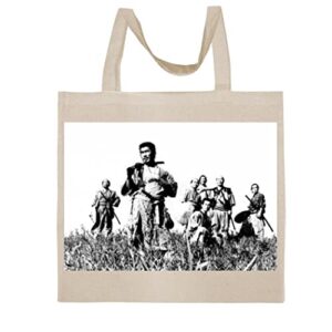 fc carino toshiro mifune - a nice graphic cotton canvas tote bag fca #fcag311954