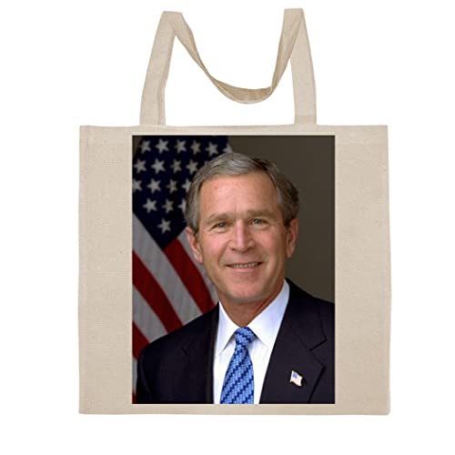 FC Carino George W. Bush - A Nice Graphic Cotton Canvas Tote Bag FCA #FCAG743603