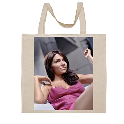 FC Carino Vanessa Marcil - A Nice Graphic Cotton Canvas Tote Bag FCA #FCAG131285