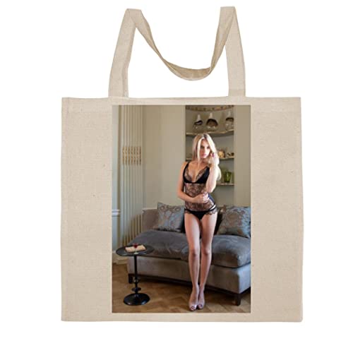 FC Carino Xenia Tchoumitcheva - A Nice Graphic Cotton Canvas Tote Bag FCA #FCAG497269