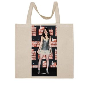 FC Carino Miranda Cosgrove - A Nice Graphic Cotton Canvas Tote Bag FCA #FCAG297688