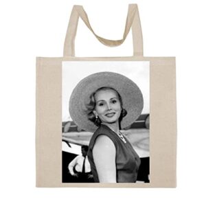 FC Carino Zsa Zsa Gabor - A Nice Graphic Cotton Canvas Tote Bag FCA #FCAG312552