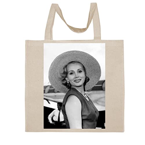 FC Carino Zsa Zsa Gabor - A Nice Graphic Cotton Canvas Tote Bag FCA #FCAG312552