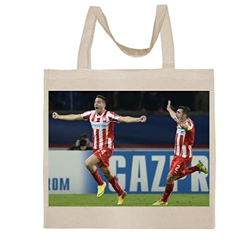 FC Carino Kostas Manolas - A Nice Graphic Cotton Canvas Tote Bag FCA #FCAG702992