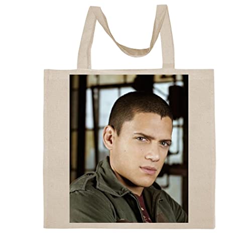 FC Carino Wentworth Miller - A Nice Graphic Cotton Canvas Tote Bag FCA #FCAG554513