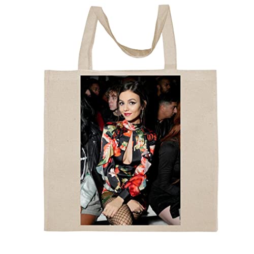 FC Carino Victoria Justice - A Nice Graphic Cotton Canvas Tote Bag FCA #FCAG1567623