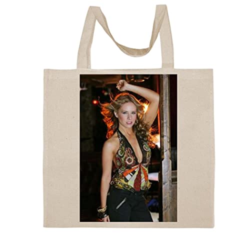 FC Carino Lucie Silvas - A Nice Graphic Cotton Canvas Tote Bag FCA #FCAG366256