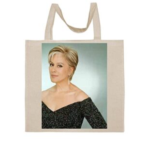 fc carino dame kiri te kanawa - a nice graphic cotton canvas tote bag fca #fcag410595