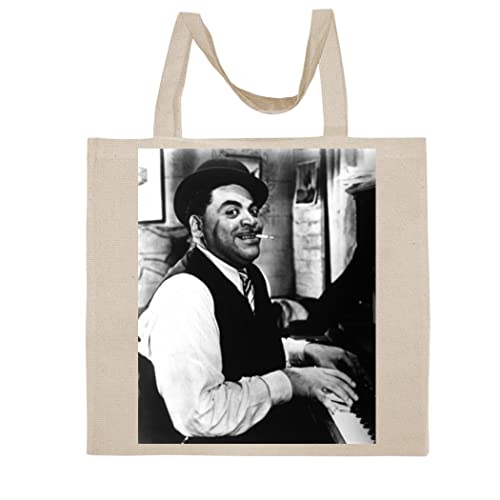 FC Carino Thomas Fats Waller - A Nice Graphic Cotton Canvas Tote Bag FCA #FCAG632959